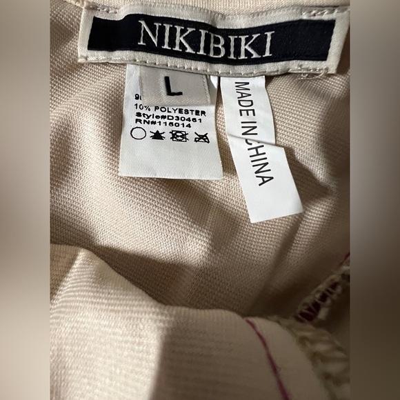 Nikibiki Magenta Lace Mini Dress - Picture 10 of 10